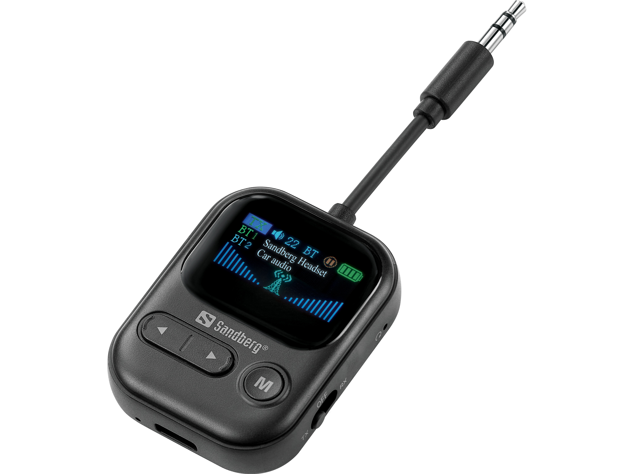 SANDBERG BT Audio Link 2in1 TxRx Pro - Bluetooth-Adapter
