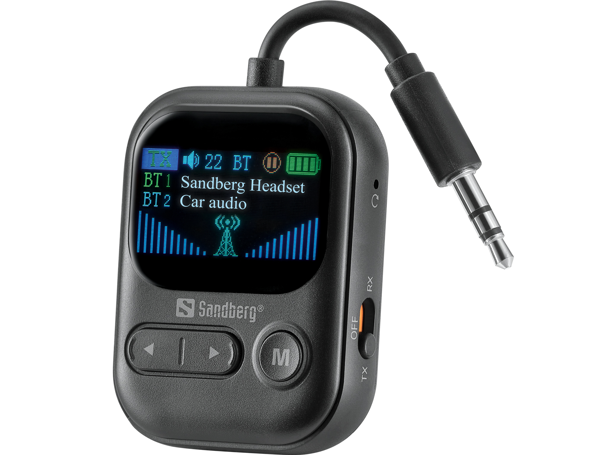 SANDBERG BT Audio Link 2in1 TxRx Pro - Bluetooth-Adapter