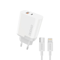 Dudao A6XSEUL Adapter 22.5Watt 1xUSB-C+ 1xUSB-A USB-C to Lightning cable - Adapter - Digital/Daten