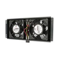 Extralink | Cooling unit| 2 fans with cable for thermostat