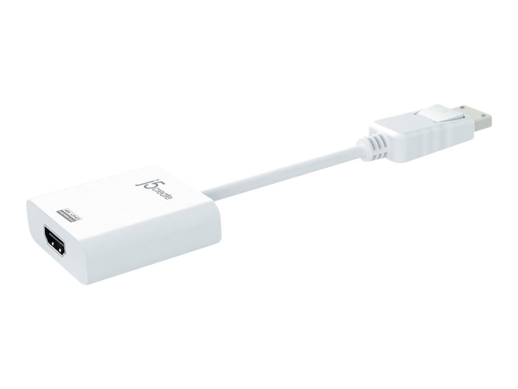 j5create JDA158-N Adaptador activo DisplayPort a 4K HDMI