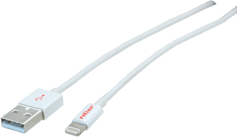 ROLINE Lightning-Kabel - Lightning (M) bis USB (M)