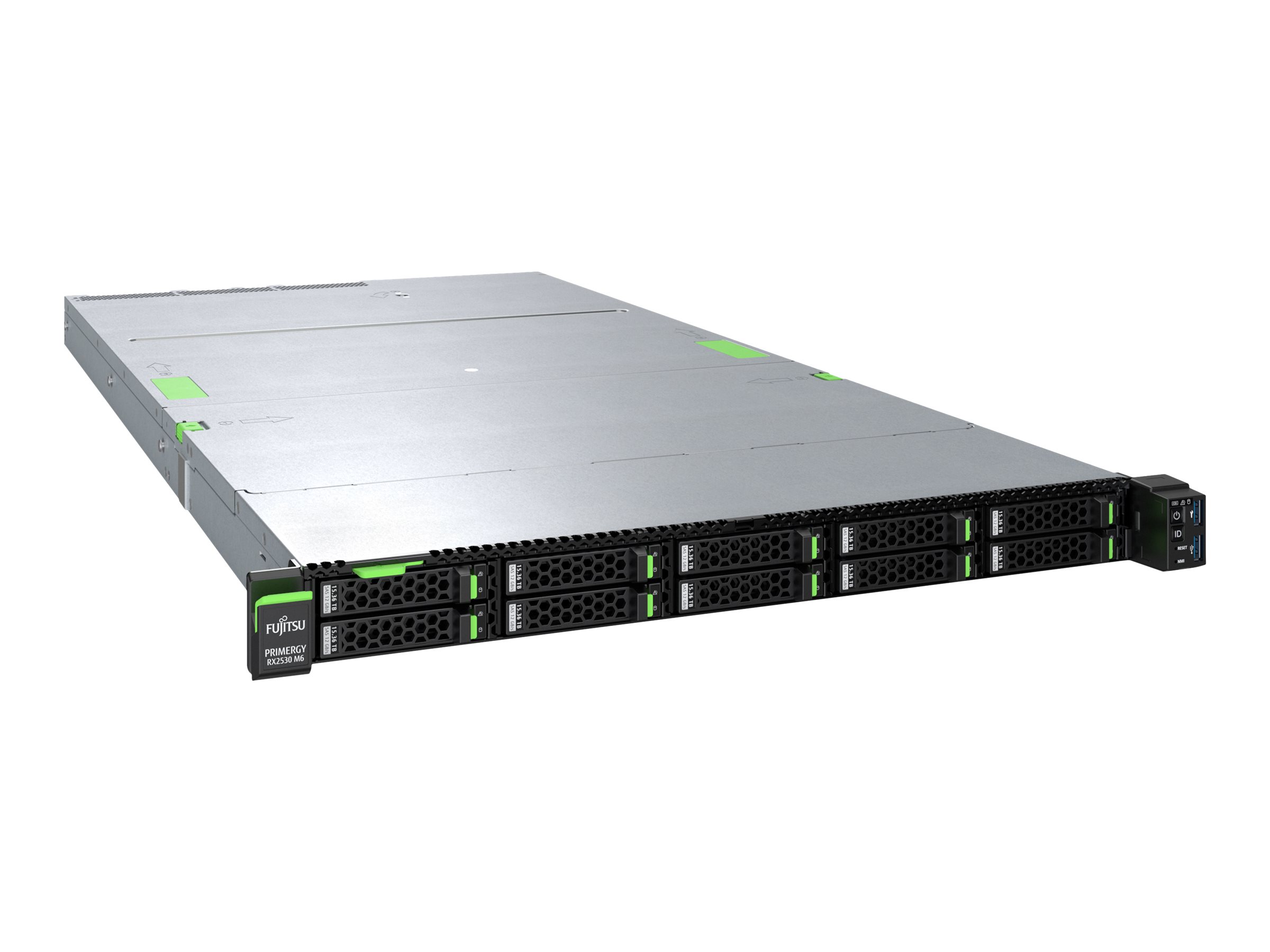 Fsas Technologies Fujitsu PRIMERGY RX2530 M6 - Server - Rack-Montage - 1U - keine CPU - SATA - Hot-Swap 6.4 cm (2.5)