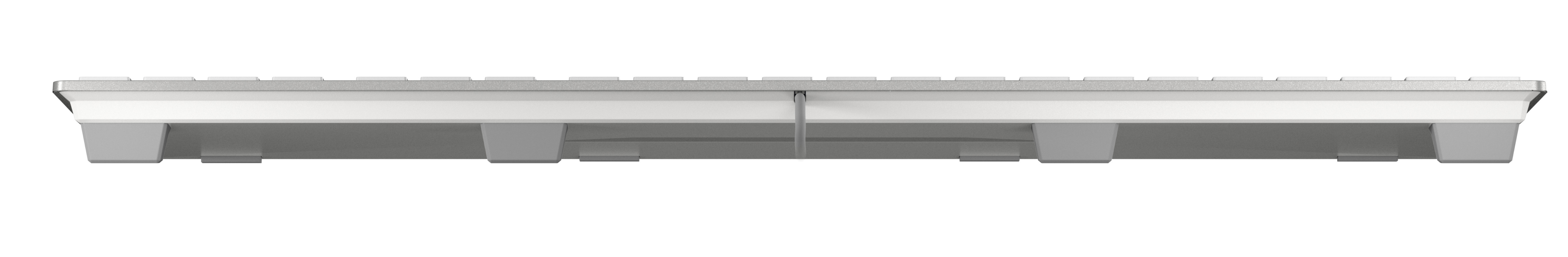 CHERRY KC 6000 SLIM FOR MAC clavier USB QWERTY Anglais britannique Argent