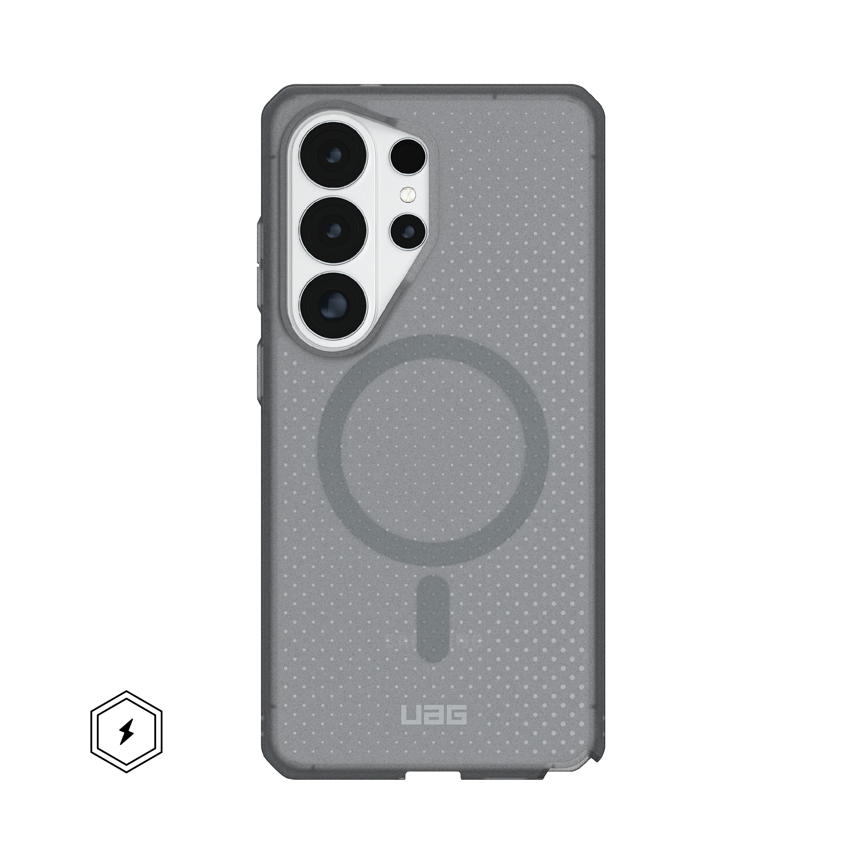 Urban Armor Gear UAG Dot Case mit Magnet-Modul - Samsung Galaxy S26 Ultra - ash