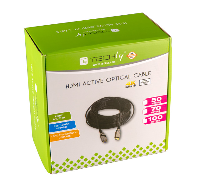 EFB Elektronik ICOC-HDMI-HY2-050 HDMI cable 50 m HDMI Type A (Standard) Black