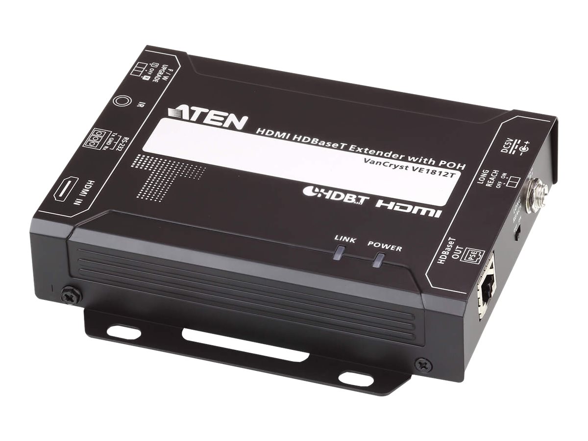 ATEN VE1812T extensor audio/video Transmisor de se�ales AV Negro