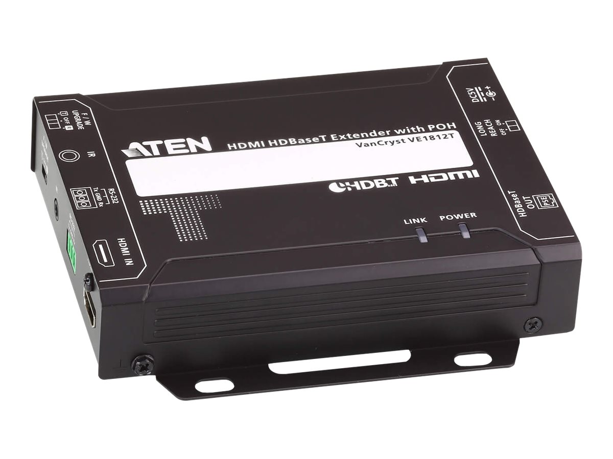 ATEN VE1812T extension audio/video �metteur AV Noir