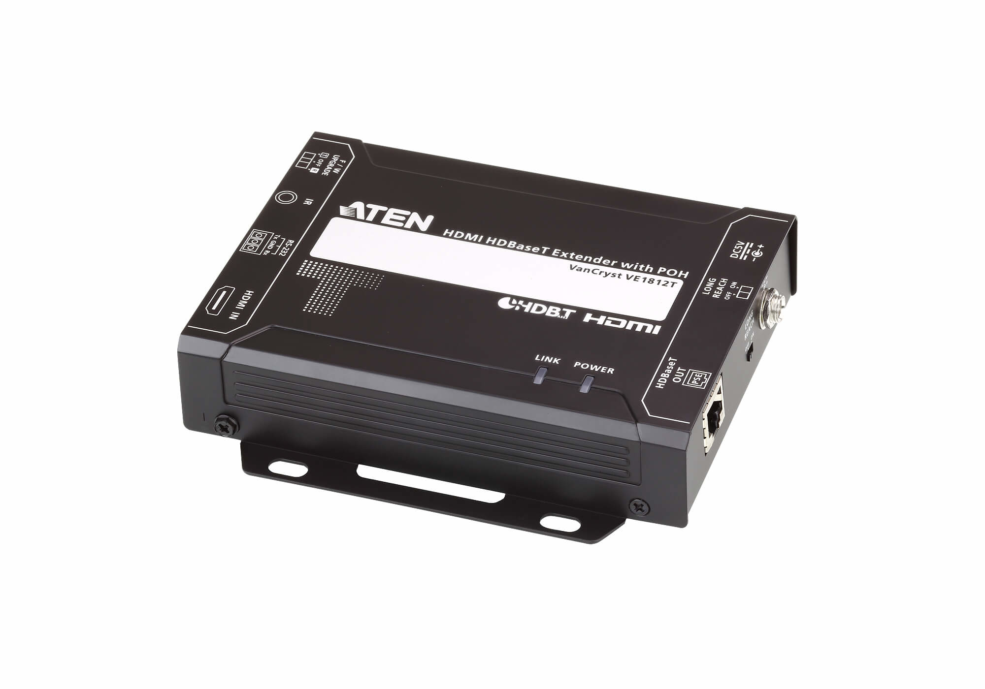 ATEN VE1812T extension audio/video �metteur AV Noir