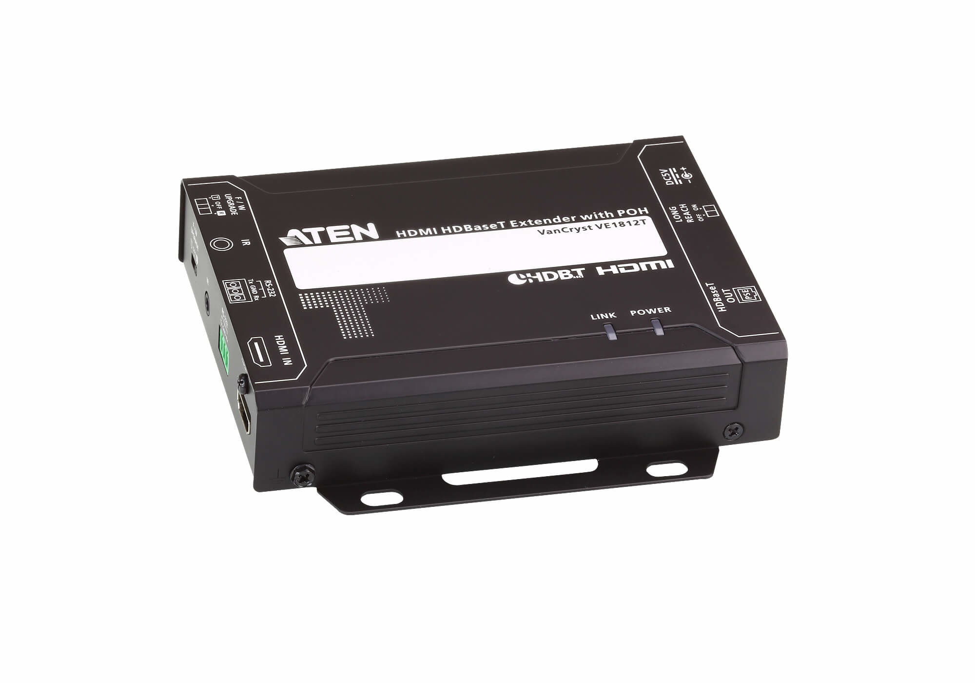 ATEN VE1812T extension audio/video �metteur AV Noir