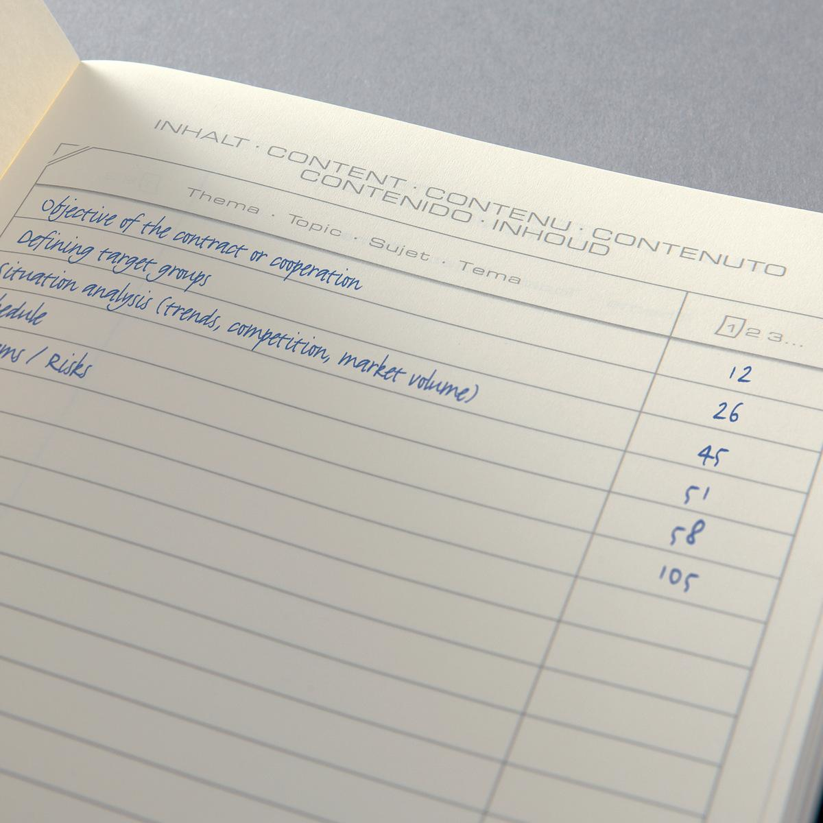 Sigel Conceptum bloc-notes A5 194 feuilles Bambou, Beige