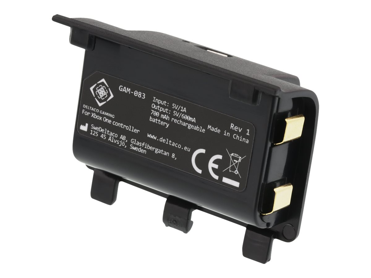 Deltaco GAMING GAM-083 - Drahtloser Ladeempfnger + Batterie