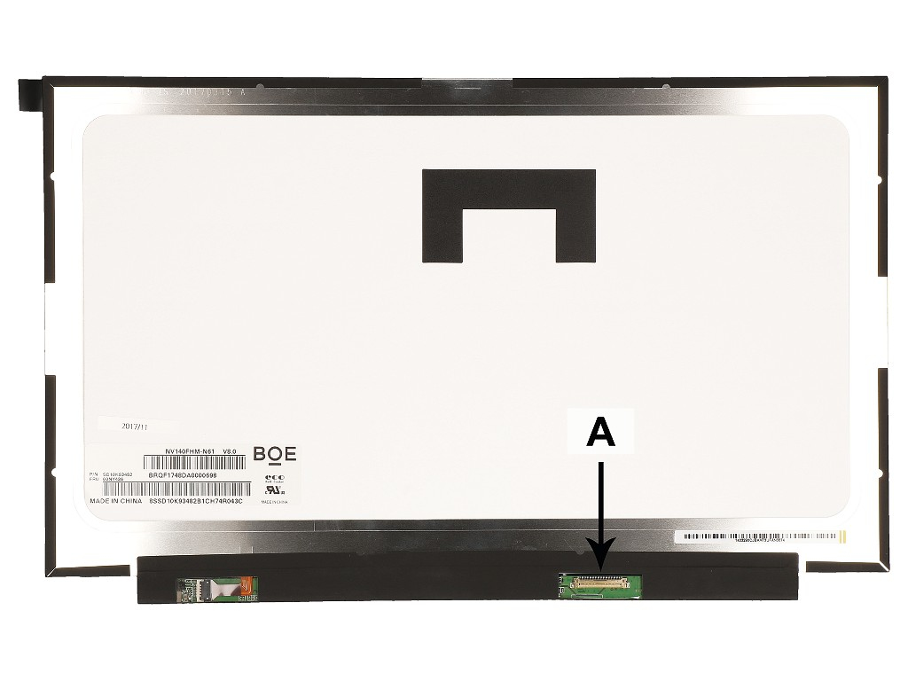 2-power 2P-LP140WFA(SP)(D2) - Anzeige - 35,6 cm (14) - Full HD