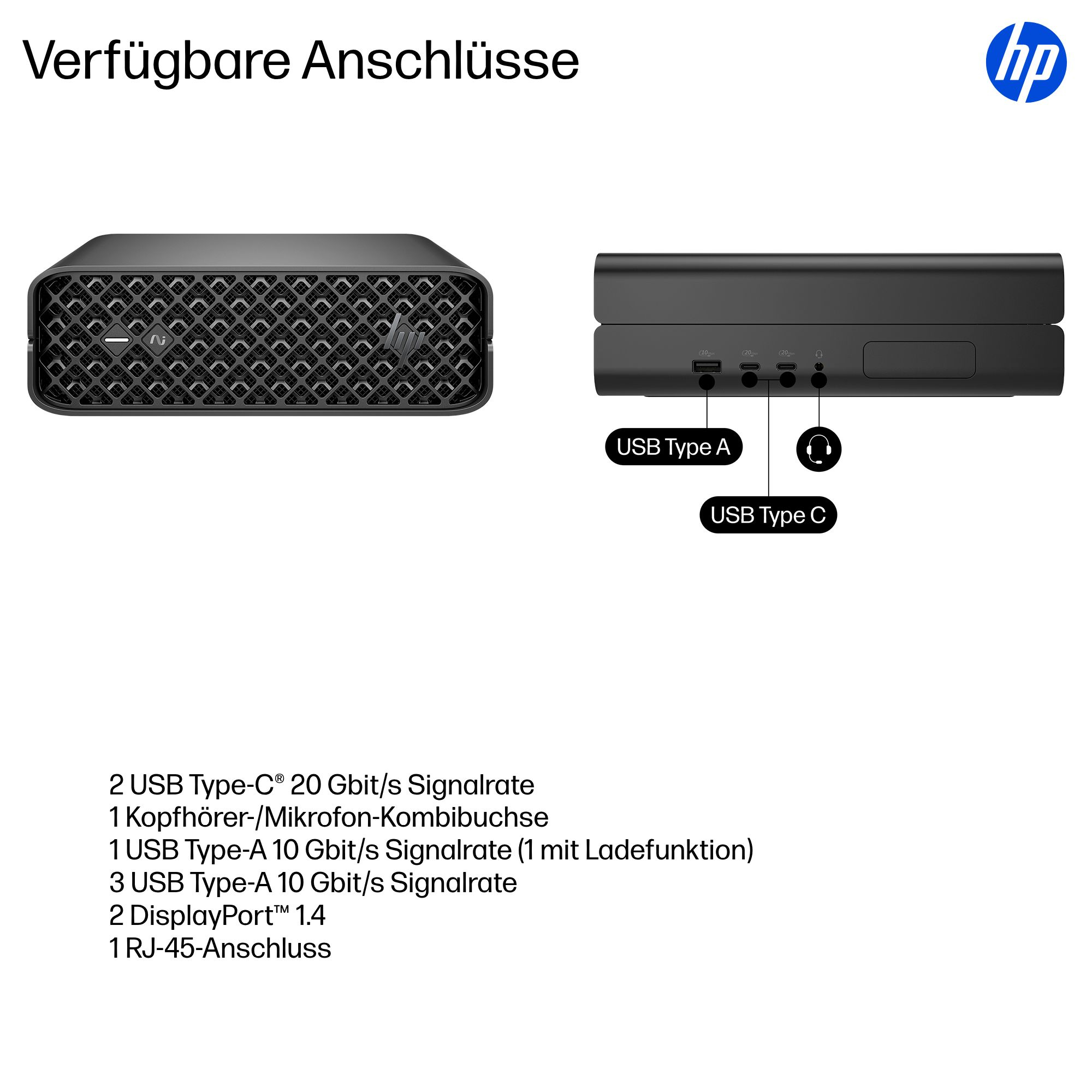 HP Workstation Z2 G1i - Mini - 5U - 1 x Core