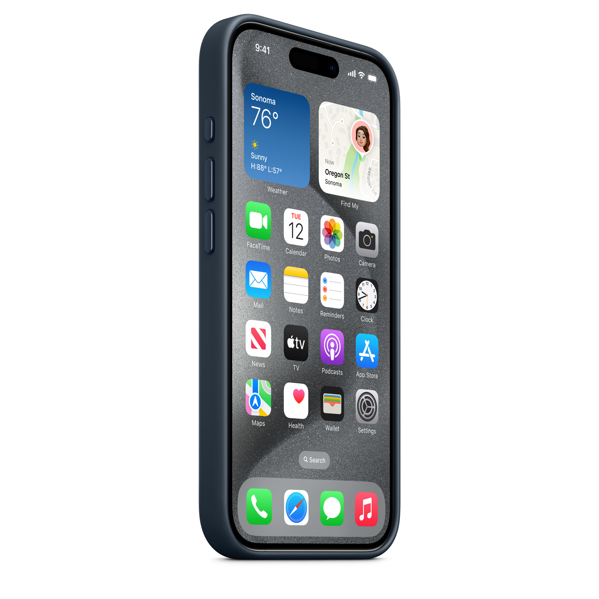 Apple MT4Q3ZM/A coque de protection pour t�l�phones portables 15,5 cm (6.1) Housse Bleu