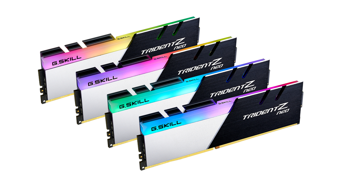 G.Skill Trident Z Neo F4-3600C16Q-32GTZN memoria 32 GB 4 x 8 GB DDR4 3600 MHz