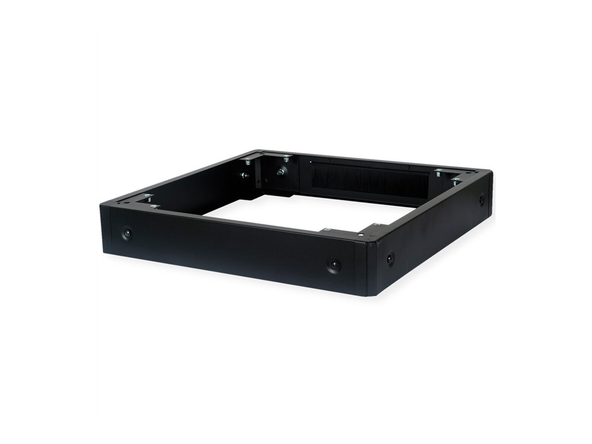 ROLINE Rack-Basis - 600 x 600 mm (B x T) - Jet Black, RAL 9005 - 48.3 cm (19)