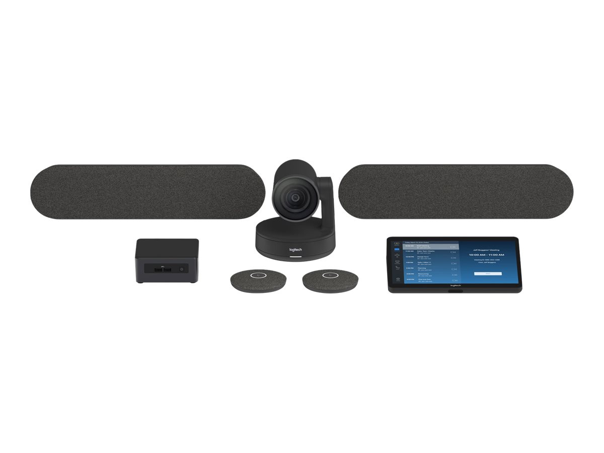 Logitech Tap for Zoom Large Rooms - Kit fr Videokonferenzen (Hub)