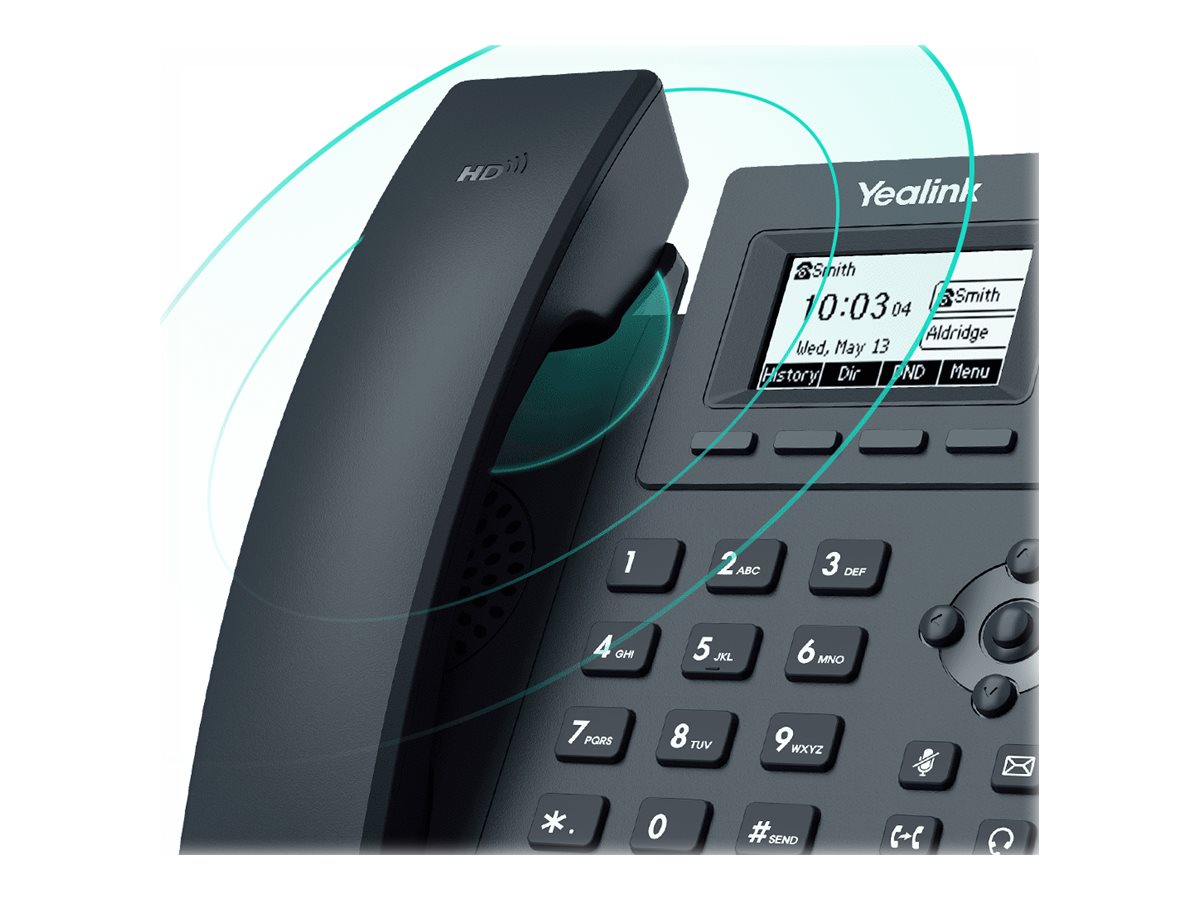 Yealink SIP-T30P tel�fono IP Negro LCD