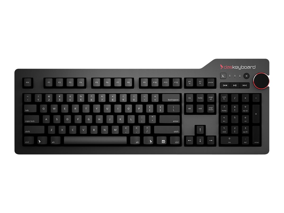 daskeyboard 4 Professional DE Layout MX-Brown - schwarz - Tastatur