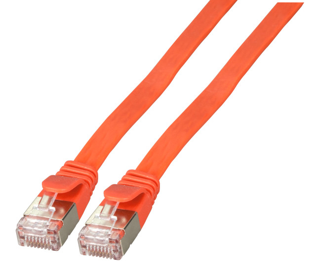 EFB Elektronik K5545RT.0,5 cavo di rete Rosso 0,5 m Cat6a U/FTP (STP)