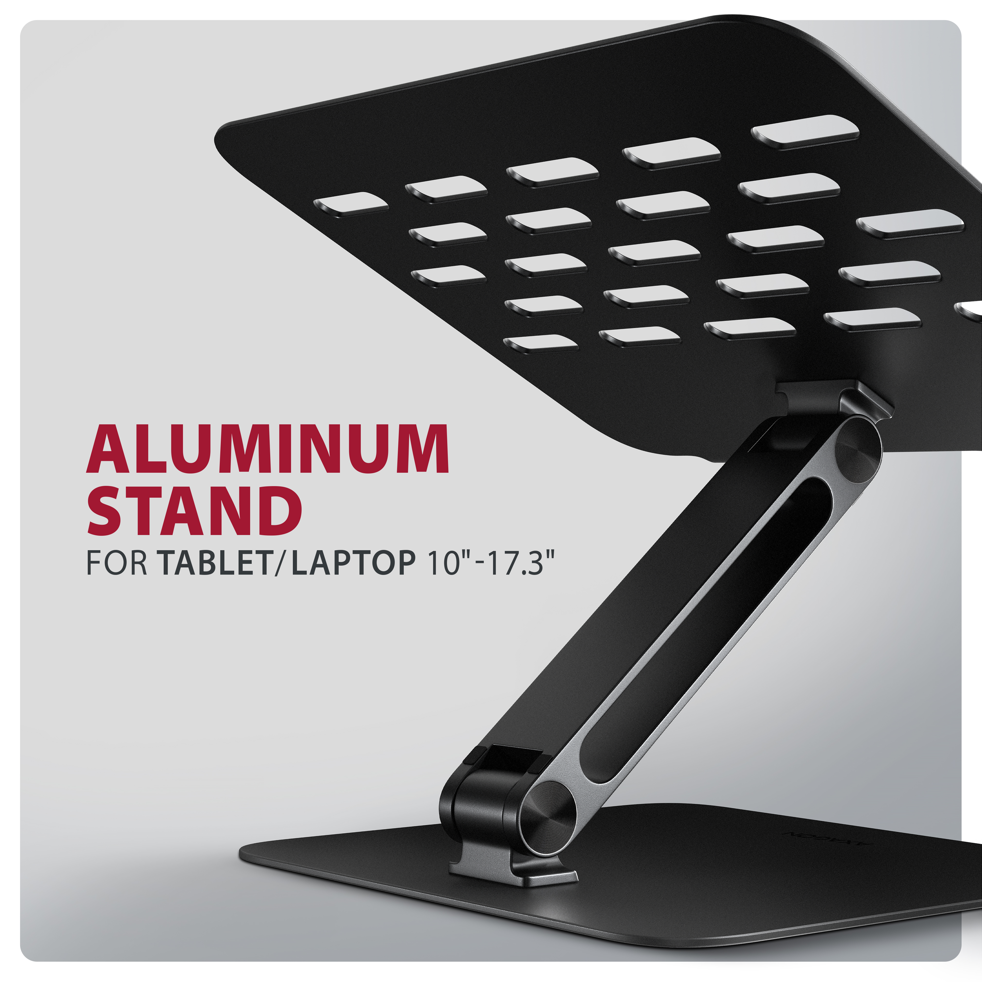 AXAGON STND-LQB Laptop-Staender Doppelgelenk h�henverstellbar faltbar