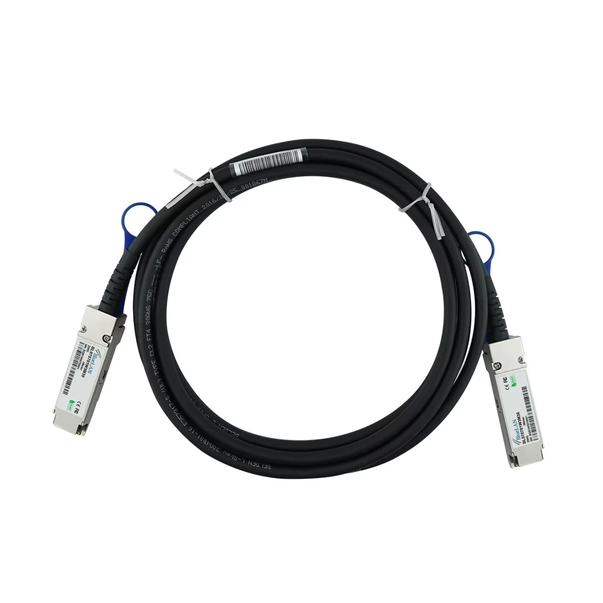 BlueOptics MCP1650-H000.5E30 kompatibles BlueLAN DAC QSFP56 BL070701W0.5M30