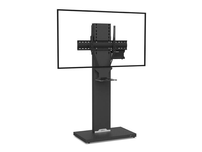 Axeos Galaxy - Aufstellung - f�r Flachbildschirm-/Videokonferenzkamera - Stahl, Acrylglas, Plexiglas - Schwarz - Bildschirmgr��e: 139.7-190.5 cm (55-75)