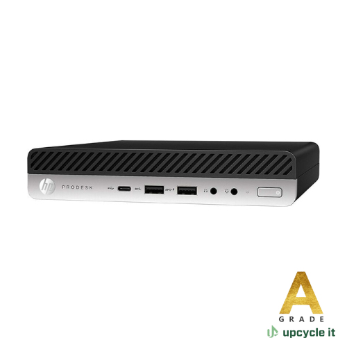 upcycle it HP EliteDesk 800 G6 Mini (Refurbished) A Intel� Core i5 i5-10500T 16 GB DDR4-SDRAM 256 GB SSD Windows 11 Pro Mini PC Black