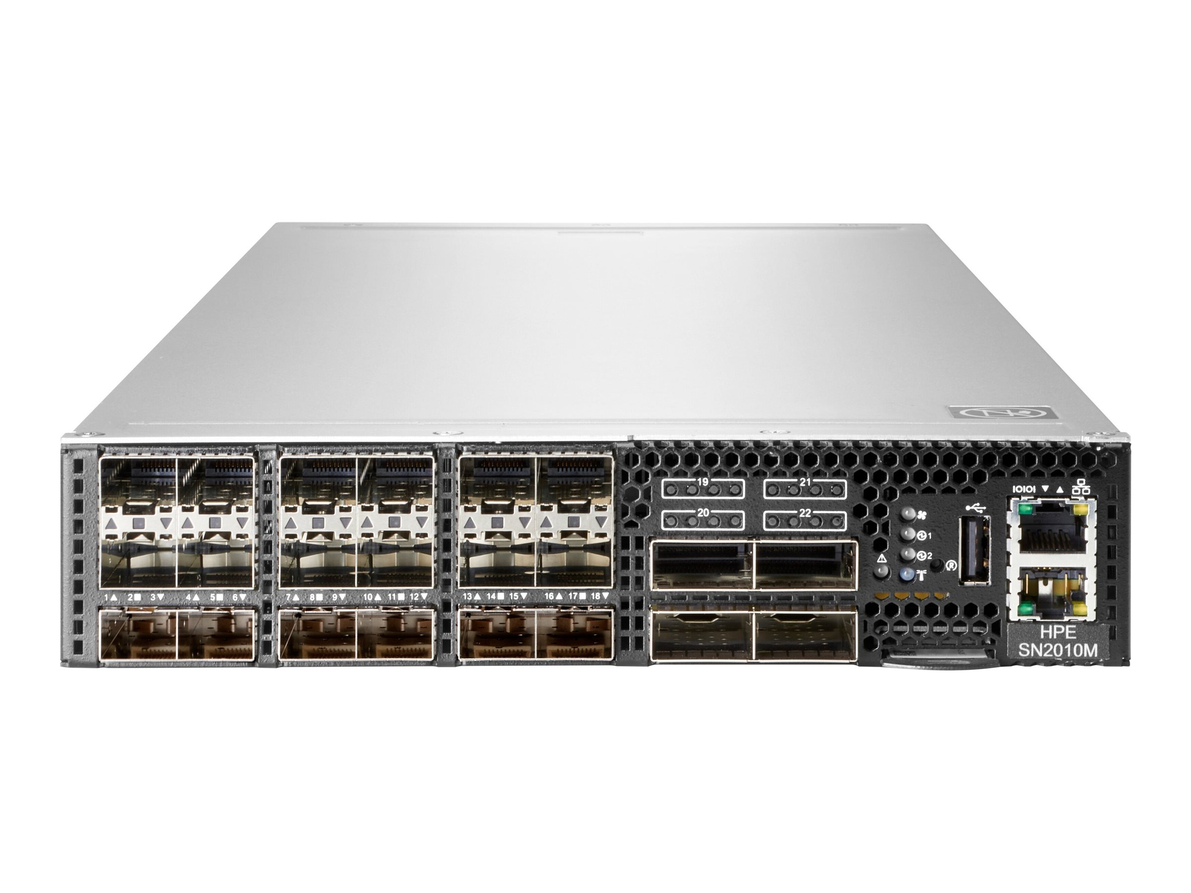 HPE SN2010M 25GbE 18SFP28 4QSFP28 Switch - M-Series