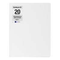 Pagna Office Sichtbuch DIN A4 20 Hllen wei