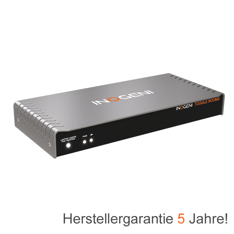 Inogeni TOGGLE ROOMS USB 3.0/HDMI - 2 PC Switcher - USB 3.0 - USB Typ C