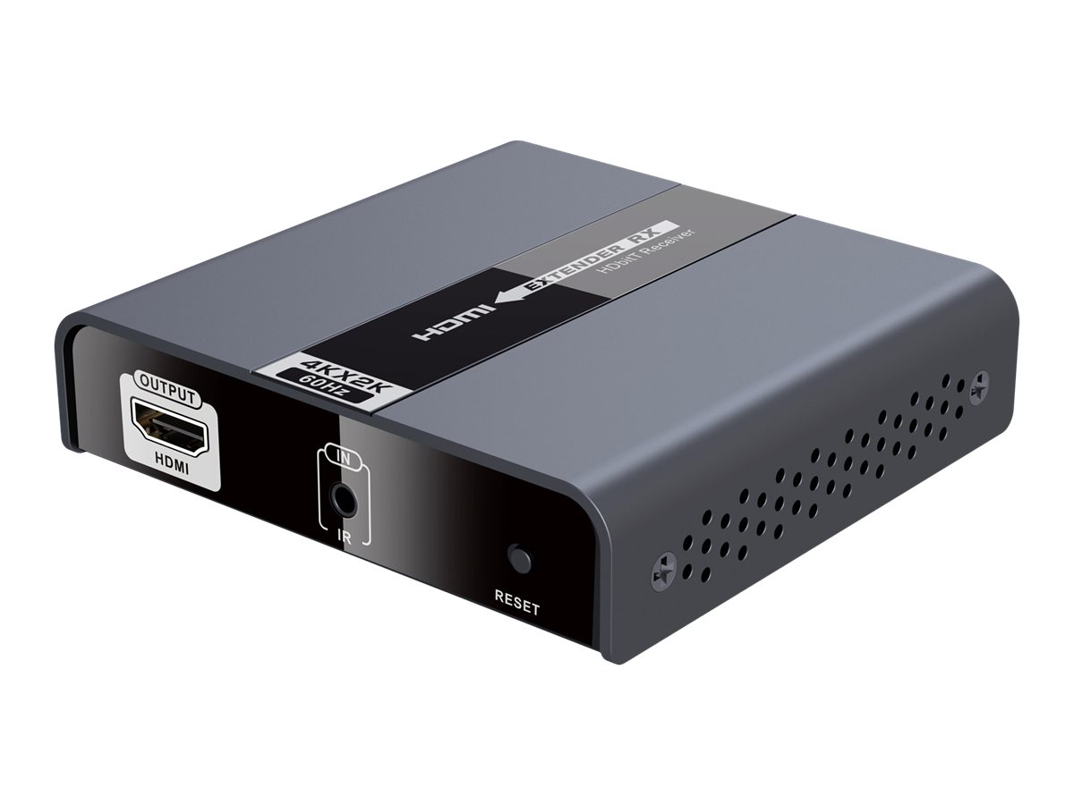 Techly HDMI2.0 HDBitT 4K Receiver Extender up to 120m