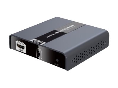 Techly IDATA-EXTIP-393R moltiplicatore AV Ricevitore AV Nero