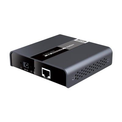 Techly IDATA-EXTIP-393R moltiplicatore AV Ricevitore AV Nero