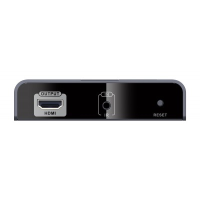 Techly IDATA-EXTIP-393R moltiplicatore AV Ricevitore AV Nero