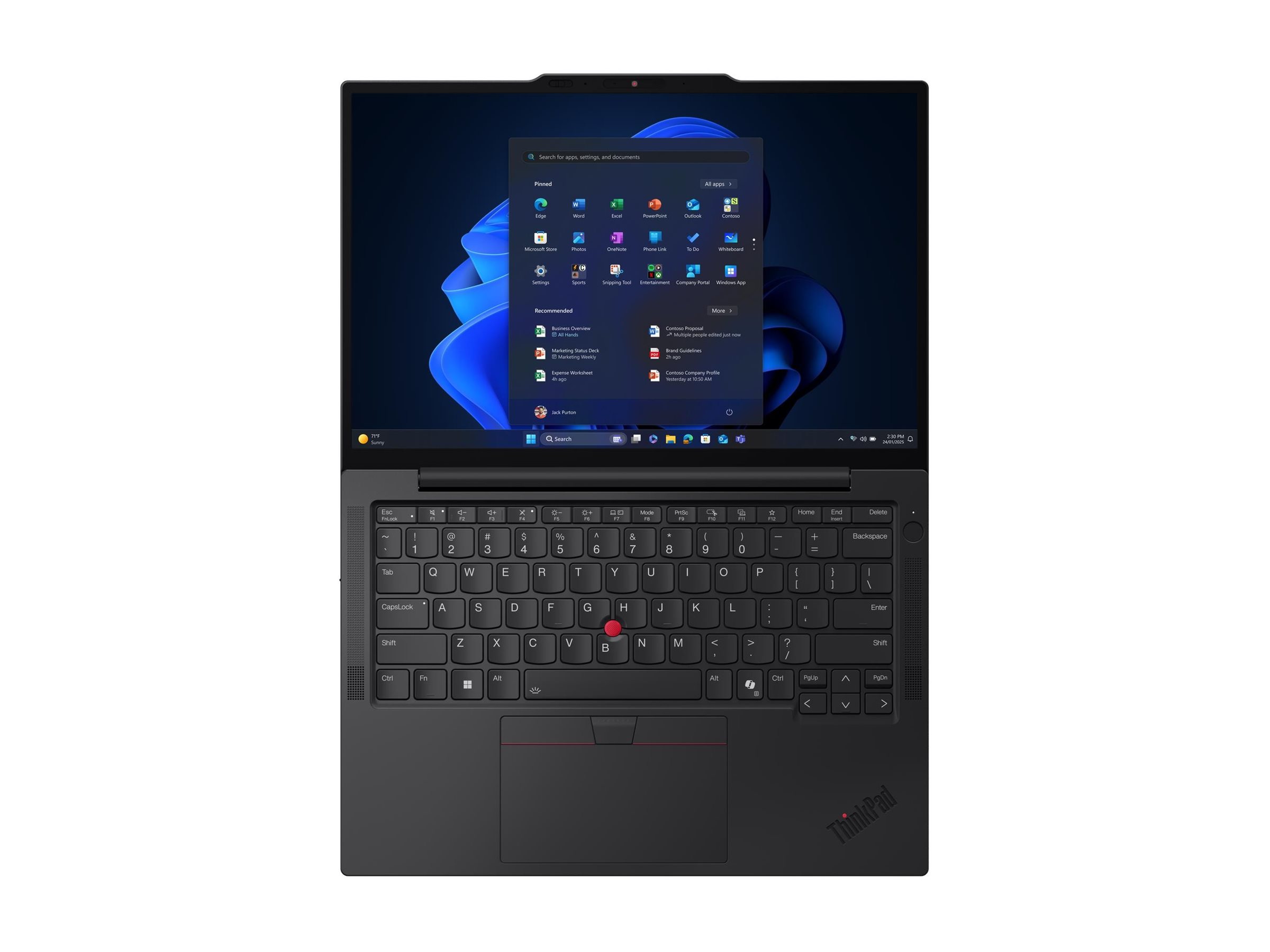 Lenovo ThinkPad X13 Gen 6 21RK - 180�-Scharnierdesign - Intel Core Ultra 7 255U - Win 11 Pro - Intel Graphics - 32 GB RAM - 512 GB SSD TCG Opal Encryption 2, NVMe - 33.8 cm (13.3)