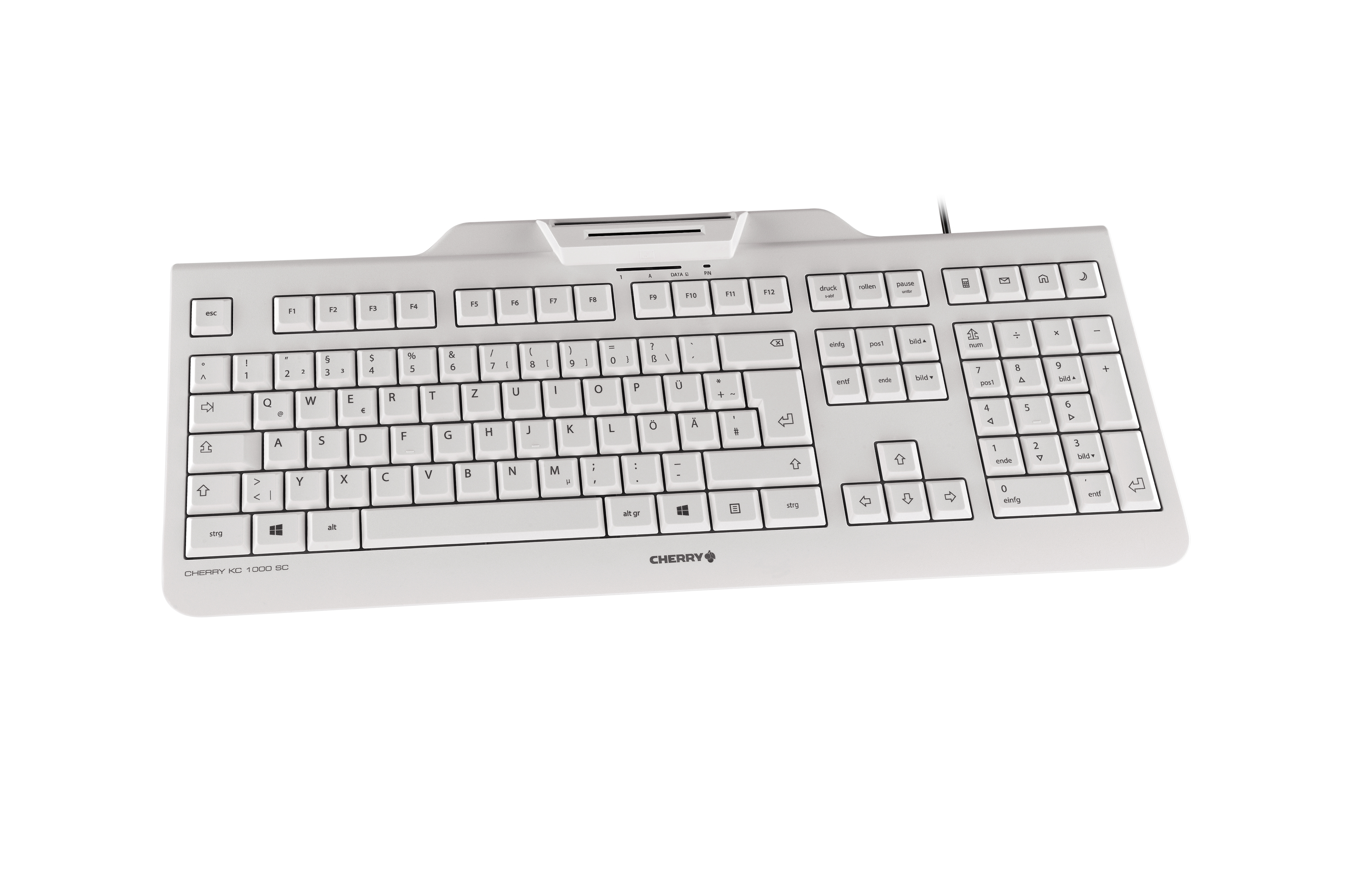 Cherry KC 1000 SC - Tastatur - USB - USA/Europa