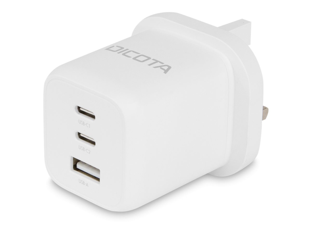 DICOTA D32055 cargador de dispositivo m�vil Universal Blanco Corriente alterna Carga r�pida Interior
