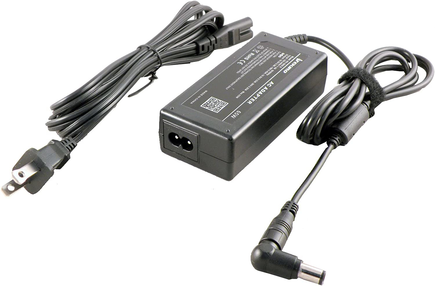 HP AC Adapter 65W Smart adattatore e invertitore Nero