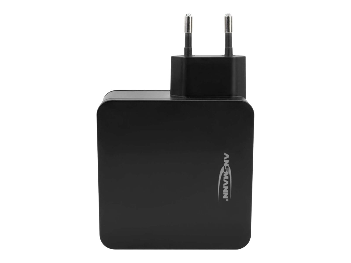 Ansmann 247PD - Netzteil - 45 Watt - 4700 mA - PD, QC 3.0 - 2 Ausgabeanschlussstellen (USB, USB-C)