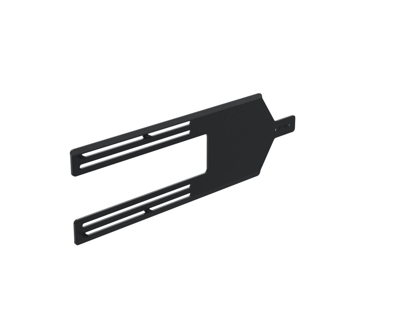 Ergonomic Solutions SpacePole Kiosk SPK512-02 accessoire de systme de paiement en point de vente Support Noir Mtal