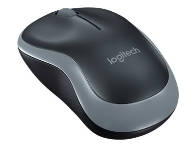 Logitech M185 - Maus - optisch - 3 Tasten - kabellos - 2.4 GHz - kabelloser Empf�nger (USB)