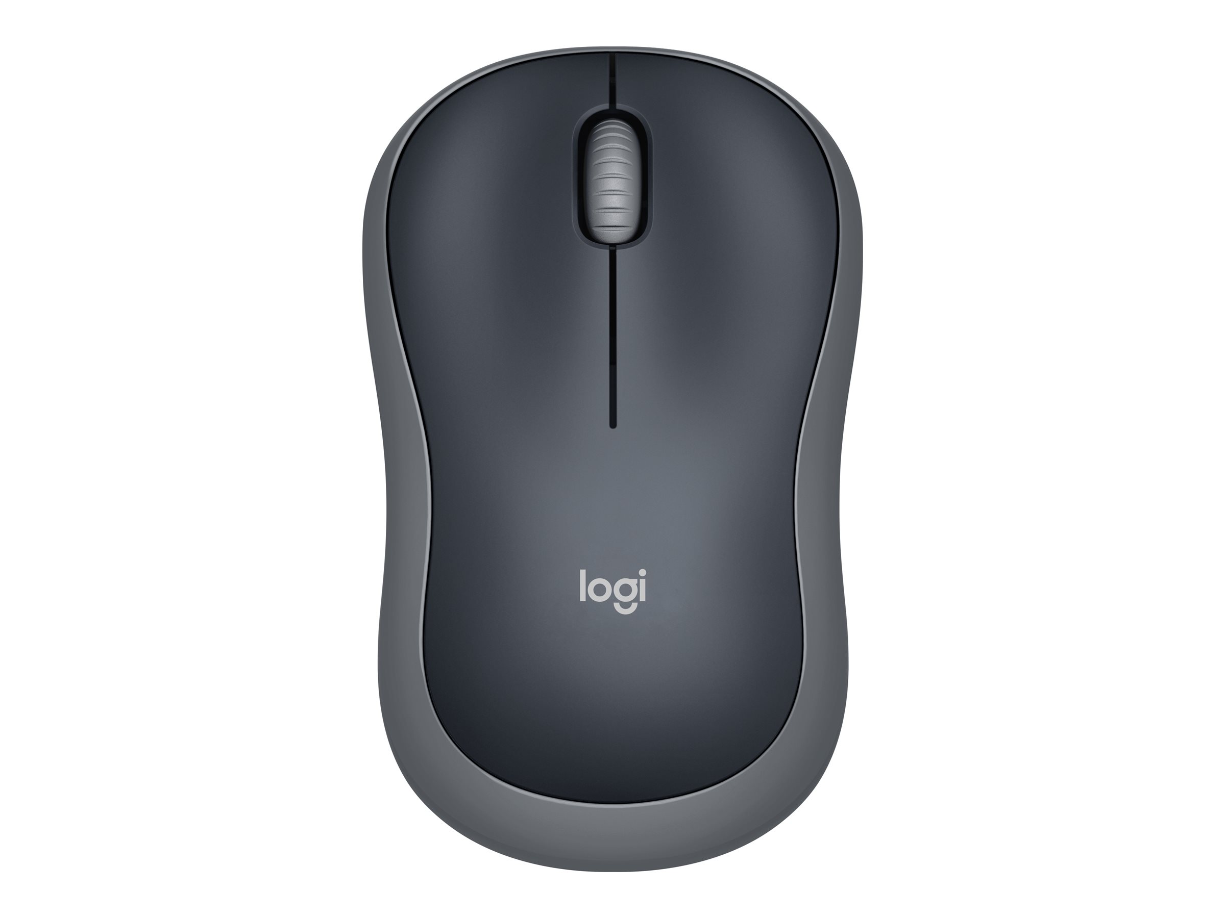 Logitech M185 - Maus - optisch - 3 Tasten - kabellos - 2.4 GHz - kabelloser Empf�nger (USB)