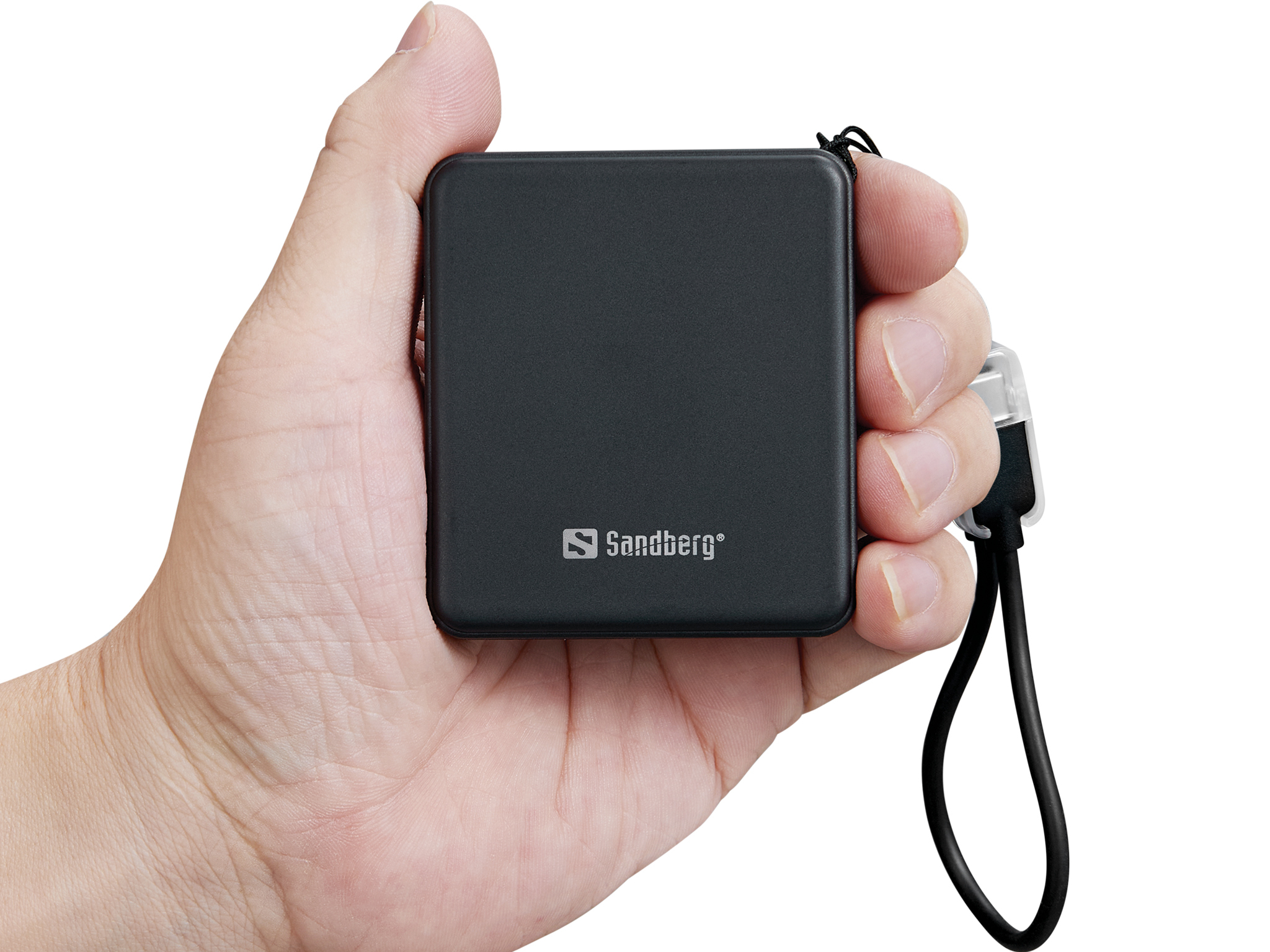 Sandberg 421-33 batteria portatile Ioni di Litio 5000 mAh Nero