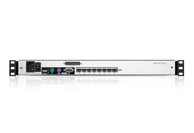 ATEN KL1508AN - 1920 x 1200 Pixel - Eingebauter Ethernet-Anschluss - WUXGA - Rack-Einbau - 21,2 W - 1U