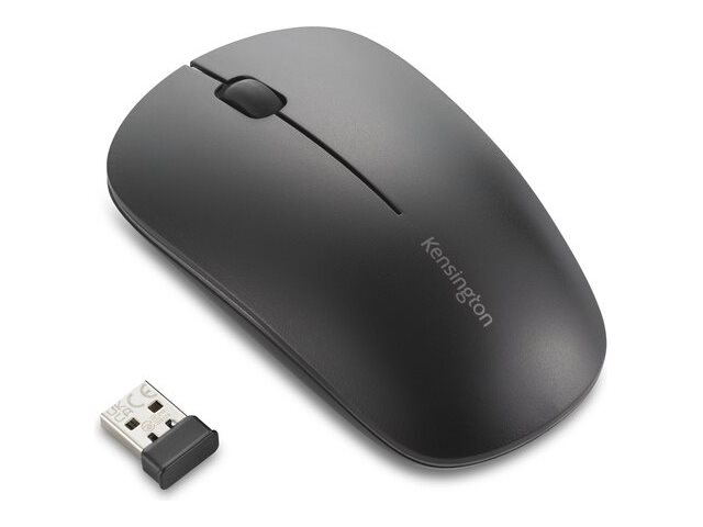 Kensington MY430 EQ - Maus - wiederaufladbar - rechts- und linkshndig - 3 Tasten - kabellos - 2.4 GHz, Bluetooth 5.0 - kabelloser Empfnger (USB)