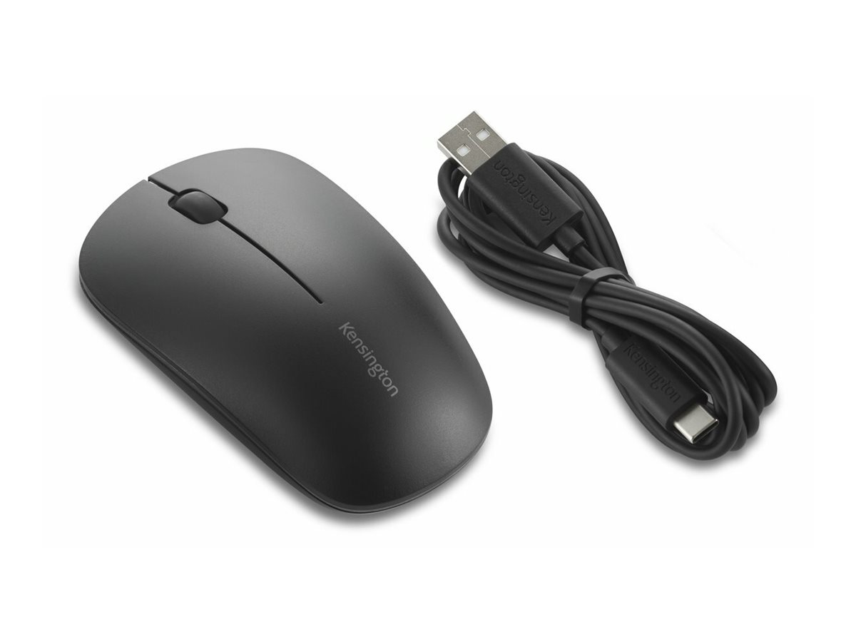 Kensington MY430 EQ - Maus - wiederaufladbar - rechts- und linkshndig - 3 Tasten - kabellos - 2.4 GHz, Bluetooth 5.0 - kabelloser Empfnger (USB)