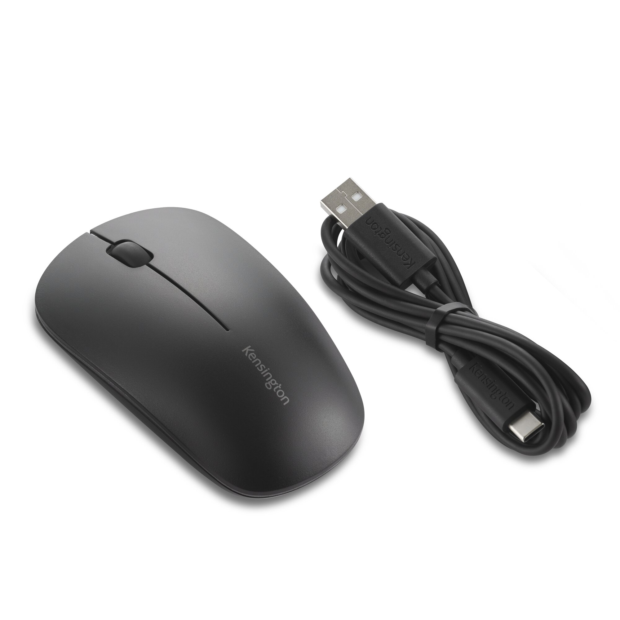 Kensington MY430 EQ - Maus - wiederaufladbar - rechts- und linkshndig - 3 Tasten - kabellos - 2.4 GHz, Bluetooth 5.0 - kabelloser Empfnger (USB)