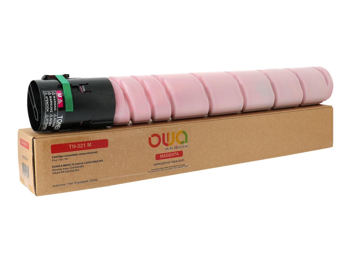 Armor OWA - Magenta - kompatibel - Tonerpatrone (Alternative zu: Konica Minolta A33K350, Konica Minolta TN321M)